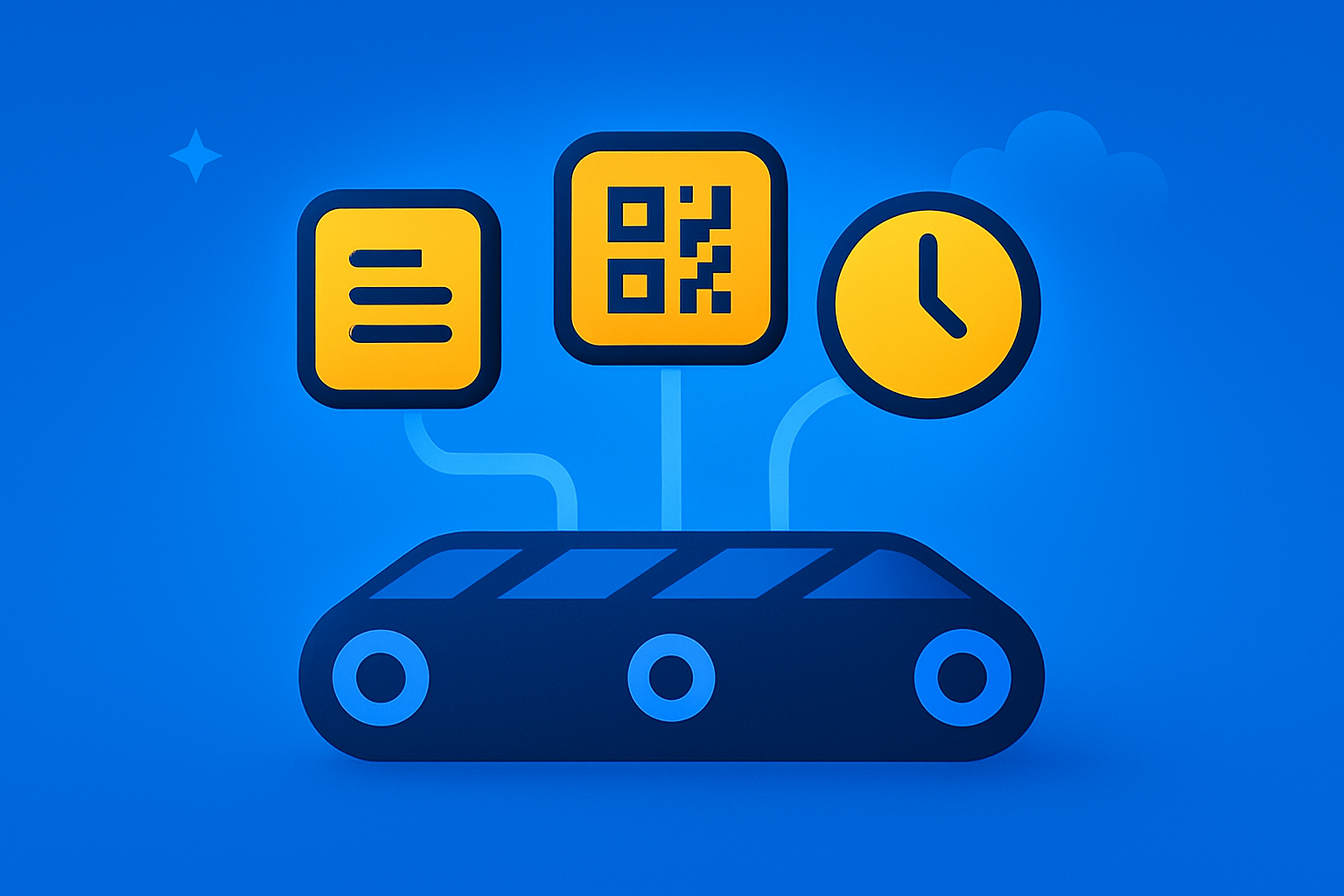 Conveyor belt visibility